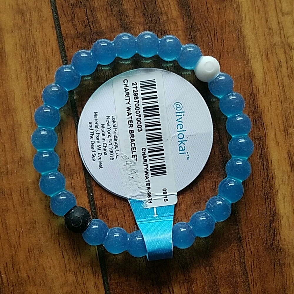 Lokai Teal Bracelet